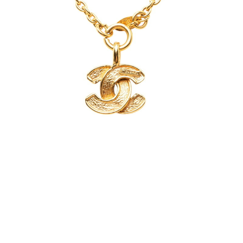 CHANEL Gold Logo Necklace - Picture 3 of 6